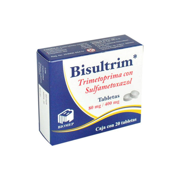BISULTRIM 80/400 MG C/20 TABS