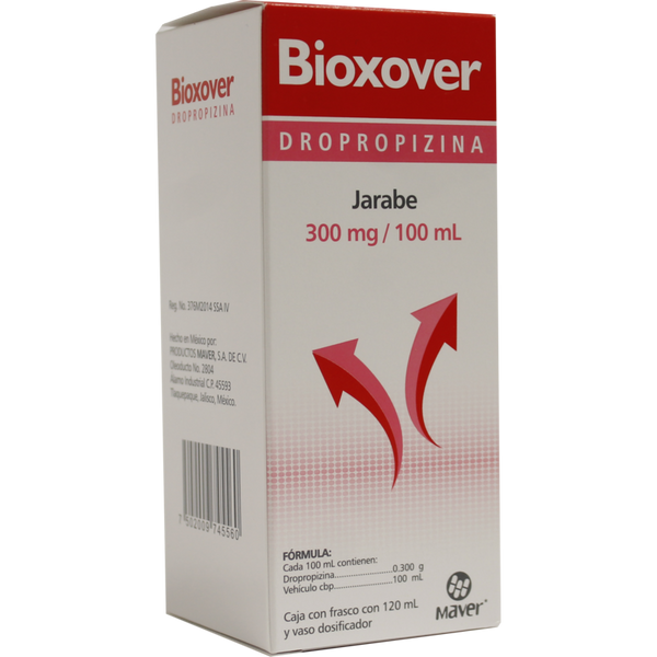 BIOXOVER JBE 300 MG FCO C/120 ML