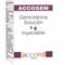 ACCOGEM 1G/ 25ML C/1 FCO AMP