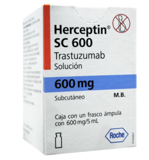 HERCEPTIN SC 600MG/5ML C/1 FCO AMP