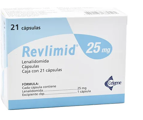 REVLIMID 25MG CAJA C/21 CAPS