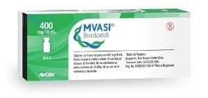 MVASI 400MG FCO AMP