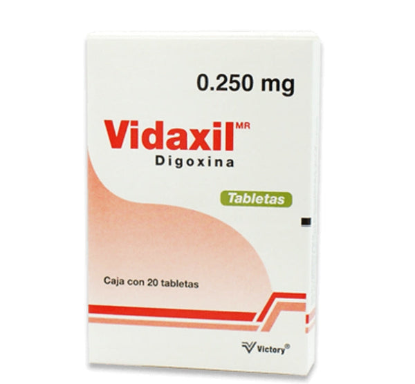 VIDAXIL 0.250 C/20 TABS