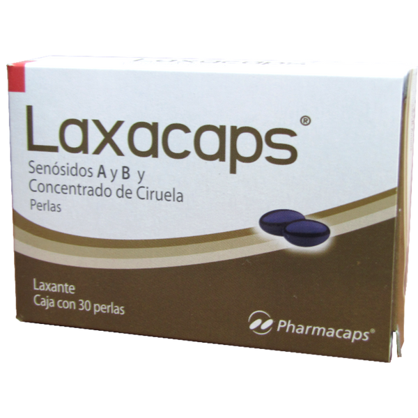 LAXACAPS C/30 PERLAS