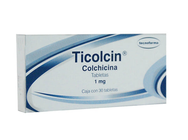 TICOLCIN 1 MG C/30 TABS