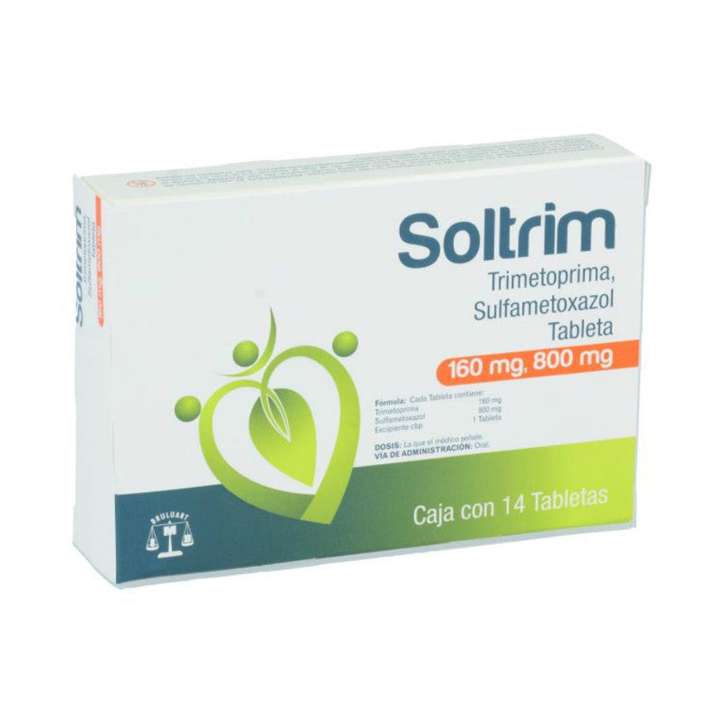 SOLTRIM-F 160/800 MG C/14 TABS