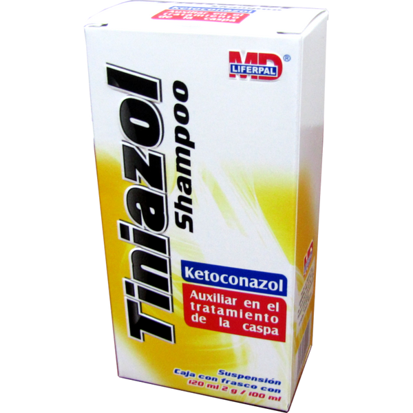 TINIAZOL SHAMPOO 2% FCO C/120 ML
