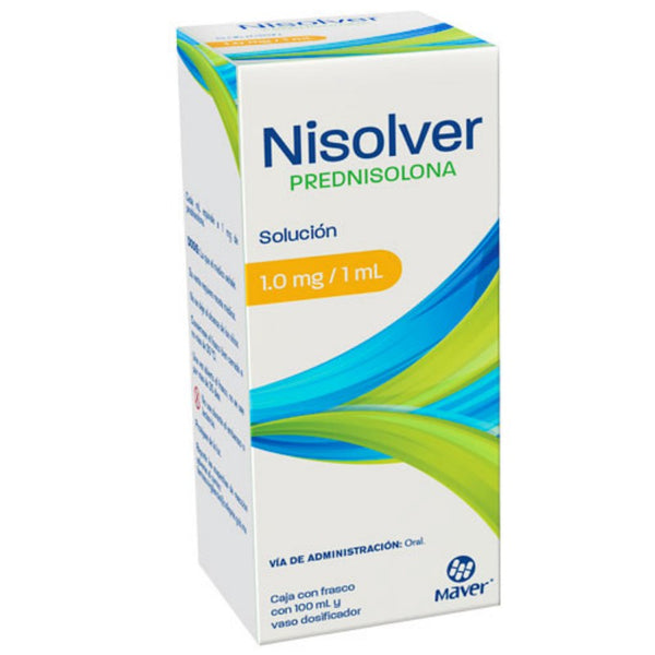 NISOLVER SOL 1 MG FCO C/100 ML