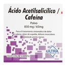 ACIDO ACETILSALICILICO CAFEINA PVO 850/65 MG C/10 SOBRES