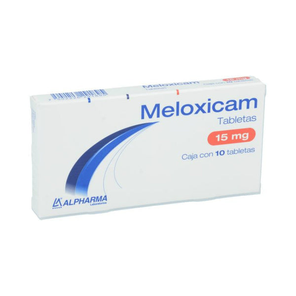 MELOXICAM 15 MG C/10 TABS