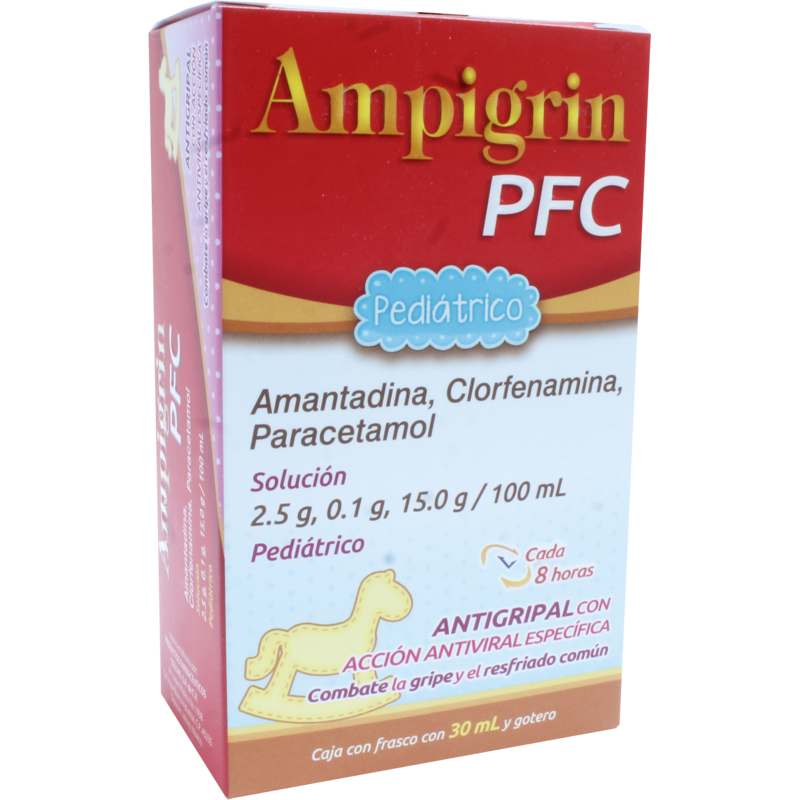 AMPIGRIN PFC SOL. PEDIATRICA FCO C/30 ML